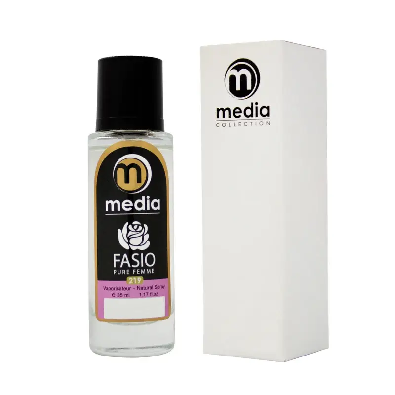 عطر جیبی زنانه مدیا مدل Fasio حجم 35 میلی لیتر عطر جیبی زنانه مدیا مدل Fasio حجم 35 میلی لیتر