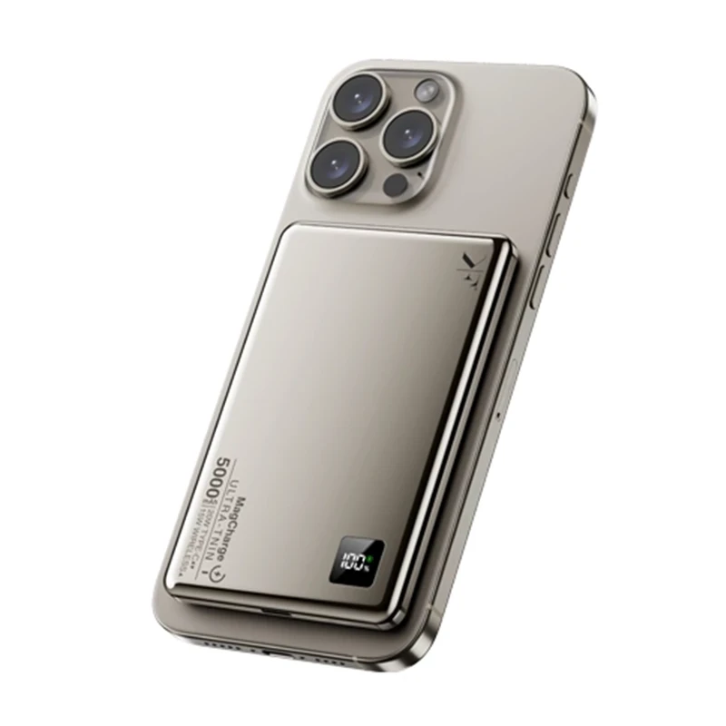 پاوربانک مگ سیف کی اف سنیور مدل PW-555 ظرفیت 5000 میلی آمپر