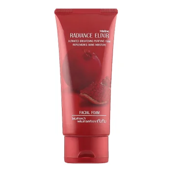 فوم شوینده و روشن کننده صورت انار میستین Mistine مدل Radiance Elixir حجم 80 گرم