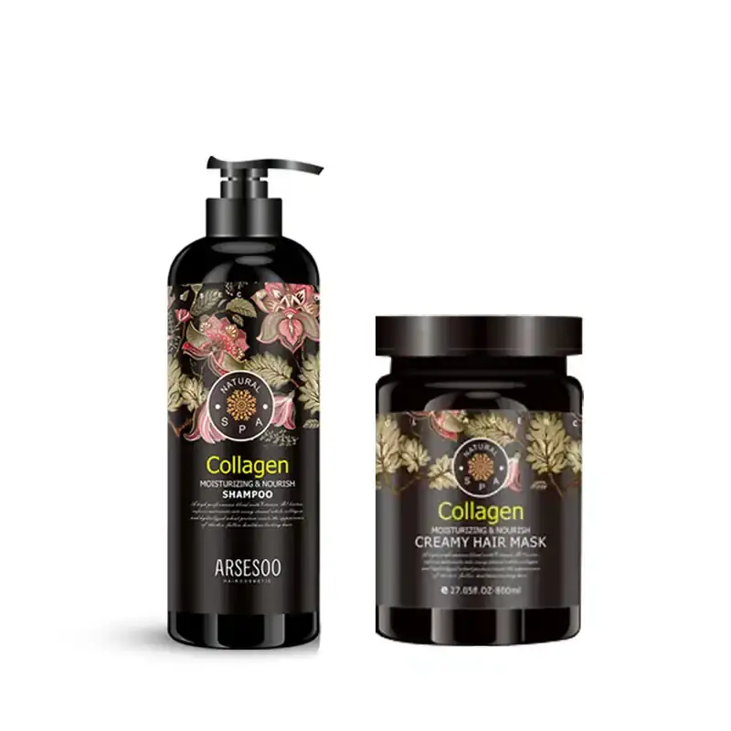 شامپو و ماسک مو کلاژن Collagen بدون سولفات سی پی اس Cps