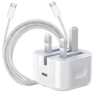 شارژر توان 20W وات مدل DC-290 مناسب آیفون iPhone به همراه کابل تبدیل Type-C
