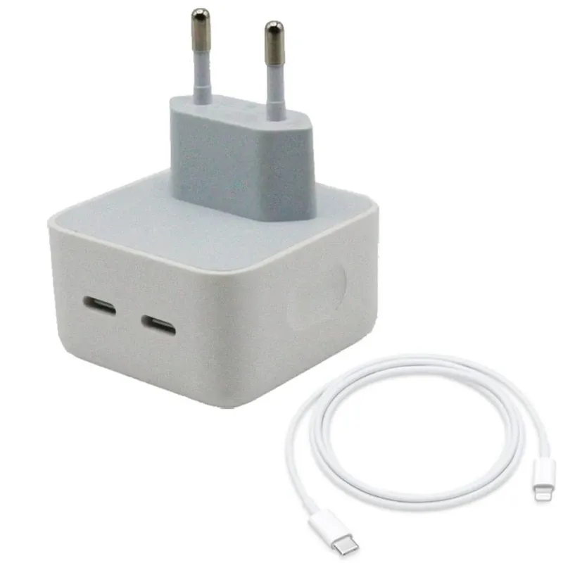 dadu-50w-iphone-charger-model-dc-347 شارژر توان 50W وات دو پورت مدل DC-347 مناسب آیفون iPhone به همراه کابل تبدیل Type-C <p><br></p>