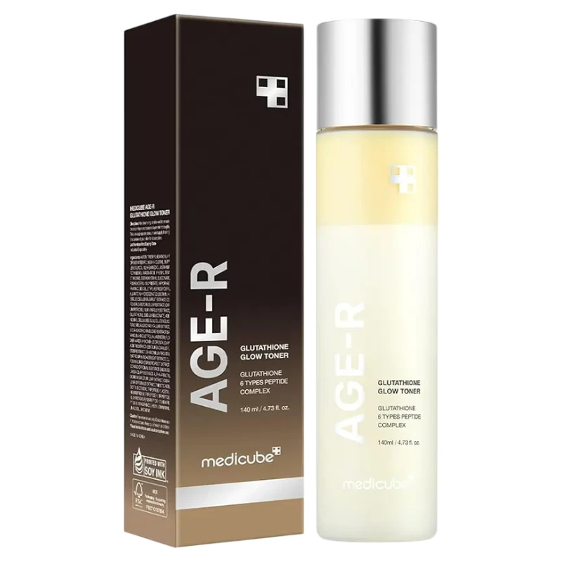medicube-age-r-glutathione-glow-toner.webp تونر روشن کننده گلوتاتیون مدی کیوب Medicube مدل Age-R Glutathione Glow Toner