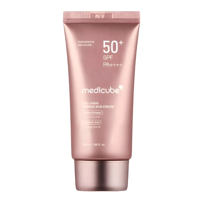 medicube-collagen-firming-sun-cream.webp کرم ضد آفتاب کلاژن مدی کیوب (medicube collagen firming sun cream ) Medicube Collagen Firming Sun Cream, SPF50+ 50ml ضمانت اصالت