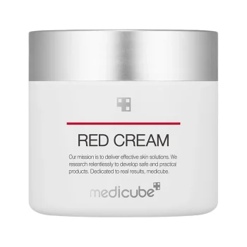 کرم ضد جوش و تسکین دهنده مدی کیوب Medicube مدل Red Cream کاسه ای حجم 50 میل