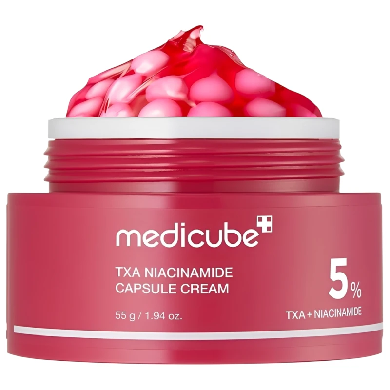 کرم کپسولی ضدلک مدی کیوب – Medicube Txa Niacinamide Capsule Cream کرم کپسولی ضدلک مدی کیوب – Medicube Txa Niacinamide Capsule Cream